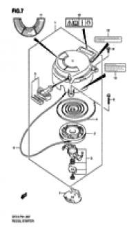 Recoil starter ( )