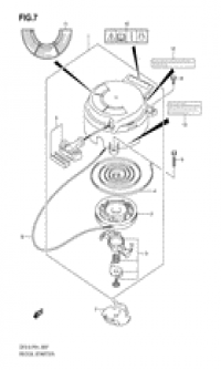 Recoil starter ( )