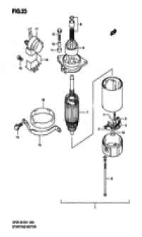 Starting motor ( )