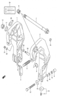 Clamp bracket ( )