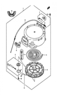 Recoil starter ( )