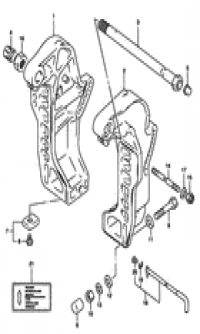 Clamp bracket ( )