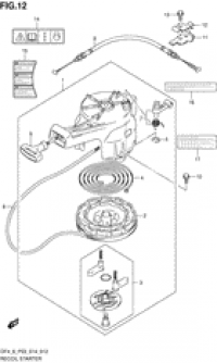 Recoil starter ( )