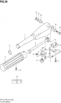 Tiller handle ()