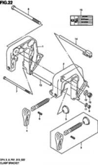 Clamp bracket ( )