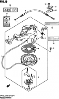 Recoil starter ( )