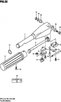 Tiller handle ()