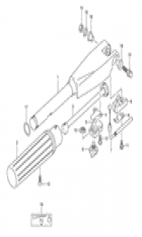 Tiller handle ()