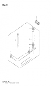 Water pressure gauge sub kit (    )