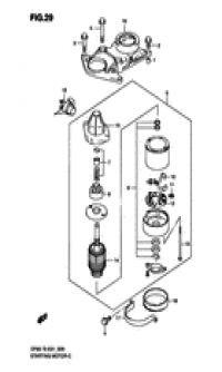 Starting motor ( )