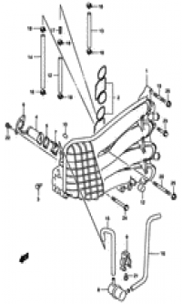 Inlet manifold ( )