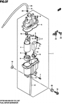 Fuel vapor separator (  )