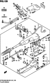 Tiller handle ()