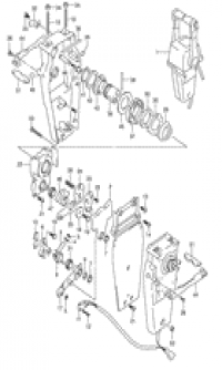 Top mount dual ( ,  )