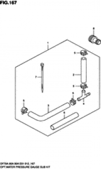 Opt:water pressure gauge sub kit (:     )