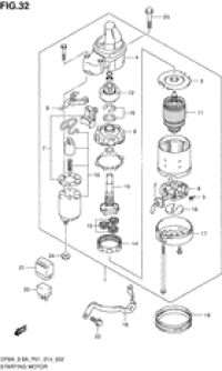 Starting motor ( )