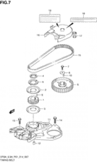 Timing belt ( )