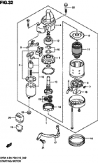 Starting motor ( )