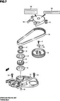 Timing belt ( )