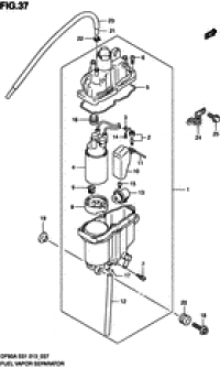 Fuel vapor separator (  )