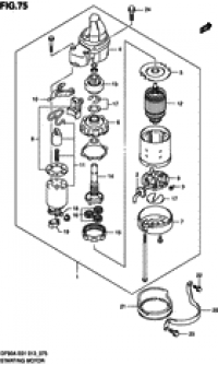 Starting motor ( )