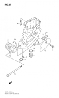 Drive shaft housing (  )