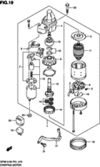 Starting motor ( )