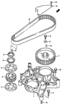 Timing belt ( )