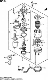 Starting motor ( )