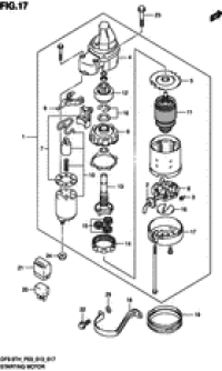 Starting motor ( )