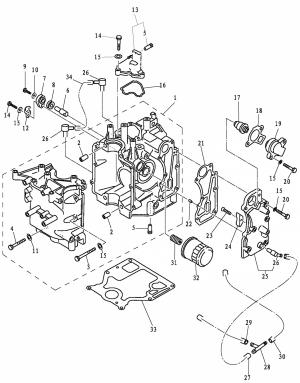    1 (Cylinder / Crankcase 1)