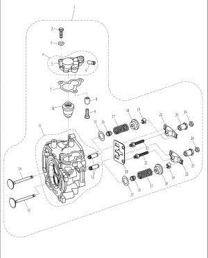      (   ) (Cylinder Head Assembly)