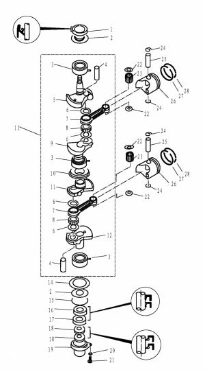     (Crankshaft / Piston)