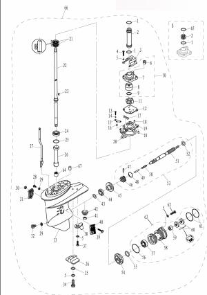     1 (Lower Housing and Drive 1)