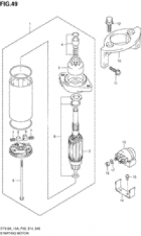 Starting motor ( )