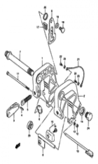 Clamp bracket ( )