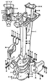 Driveshaft housing (  )