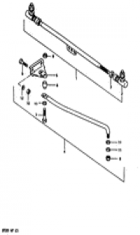 Tie-rod / extension bar (Tie- /  bar)