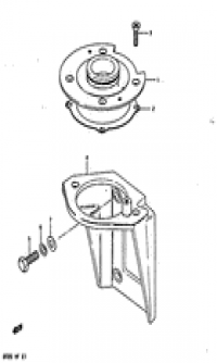 Upper oil seal housing (   )