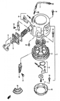 Recoil starter ( )