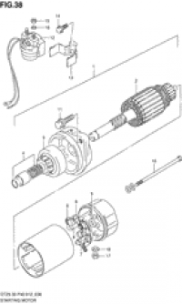 Starting motor ( )