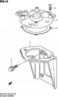 Oil seal housing ( )