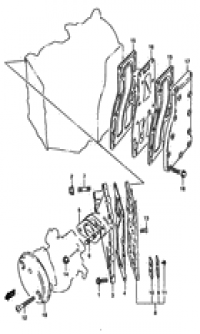 Inlet case ( case)