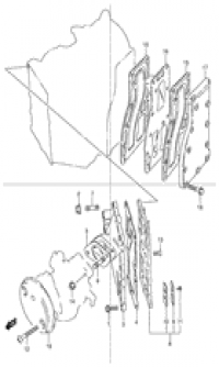 Inlet case ( case)