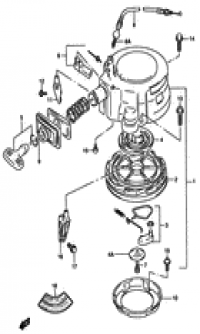 Recoil starter ( )