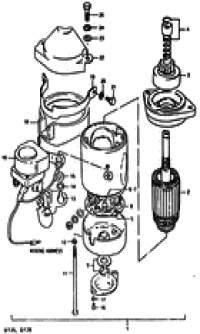 Starting motor ( )