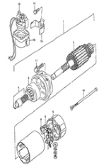 Starting motor ( )