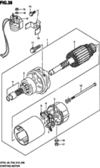 Starting motor ( )