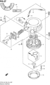 Recoil starter ( )