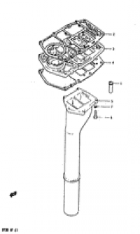 Exhaust tube ( )